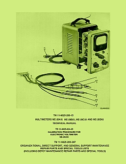 ME-26 Multimeter technical manual